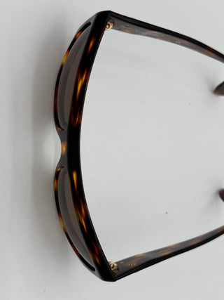 CHANEL Vintage Tortoiseshell CC Sunglasses