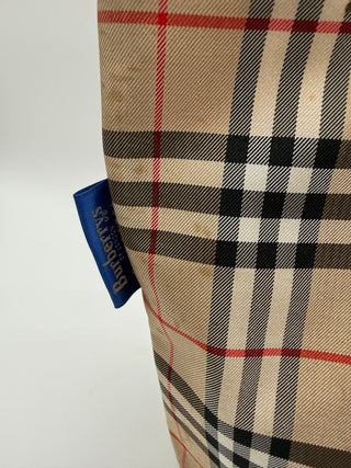 BURBERRY Blue Label Nova Check Nylon Large Tote