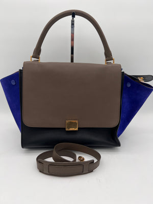 Celine Trapeze Tricolor