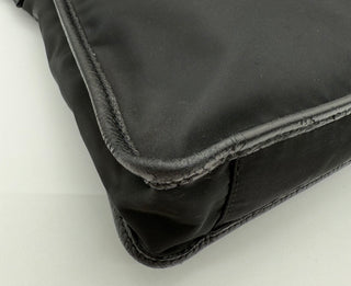 Prada Black Nylon Messenger Bag