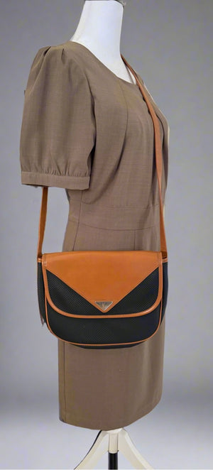 YSL Vintage Crossbody Bag Black