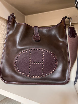 HERMES Evelyn Generation I Brown Large