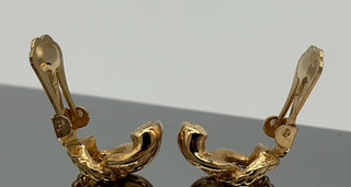 DIOR Rope Knot Vintage Earrings