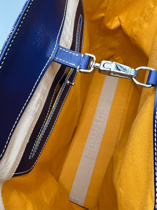 GOYARD Goyardine Voltaire 2-way Crossbody Large Blue