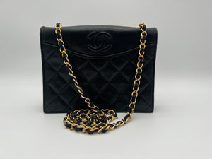 CHANEL Single Flap Halfmoon Camera Bag