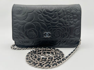 CHANEL Camelia Wallet on Chain