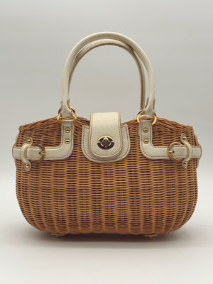 New Yorker Wicker Handbag