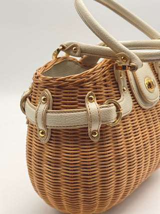 New Yorker Wicker Handbag
