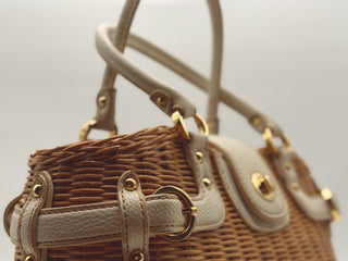 New Yorker Wicker Handbag