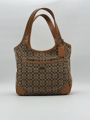 Coach Ergo Canvas Handbag