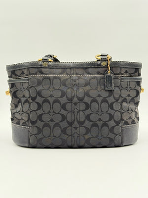 Coach Signature Black Shoulder Bag/Tote
