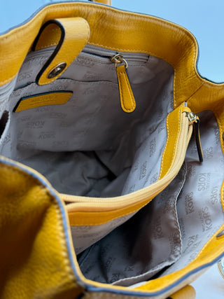 Michael Kors Sutton Yellow Handbag